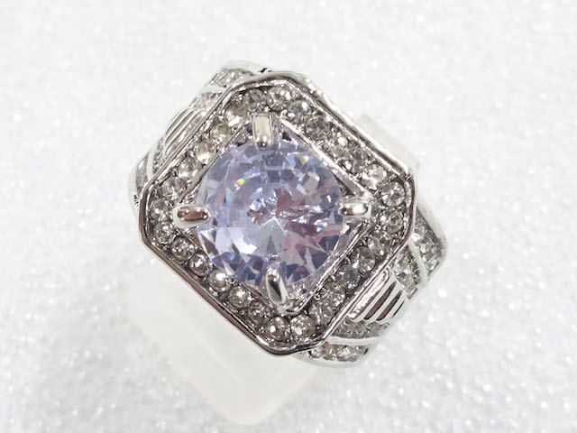 CRYSTAL FASHION RING / JP SIZE 19.5